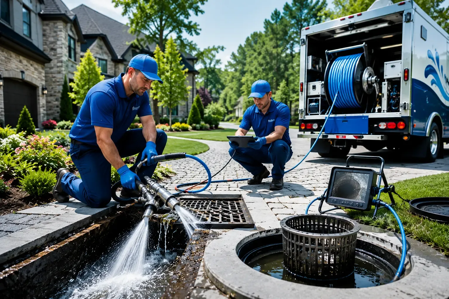 Local outdoor drain cleaning professionals in Lucerne, IN