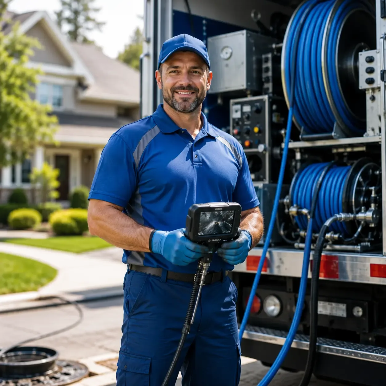 Local outdoor drain cleaning specialists in Lucerne, IN